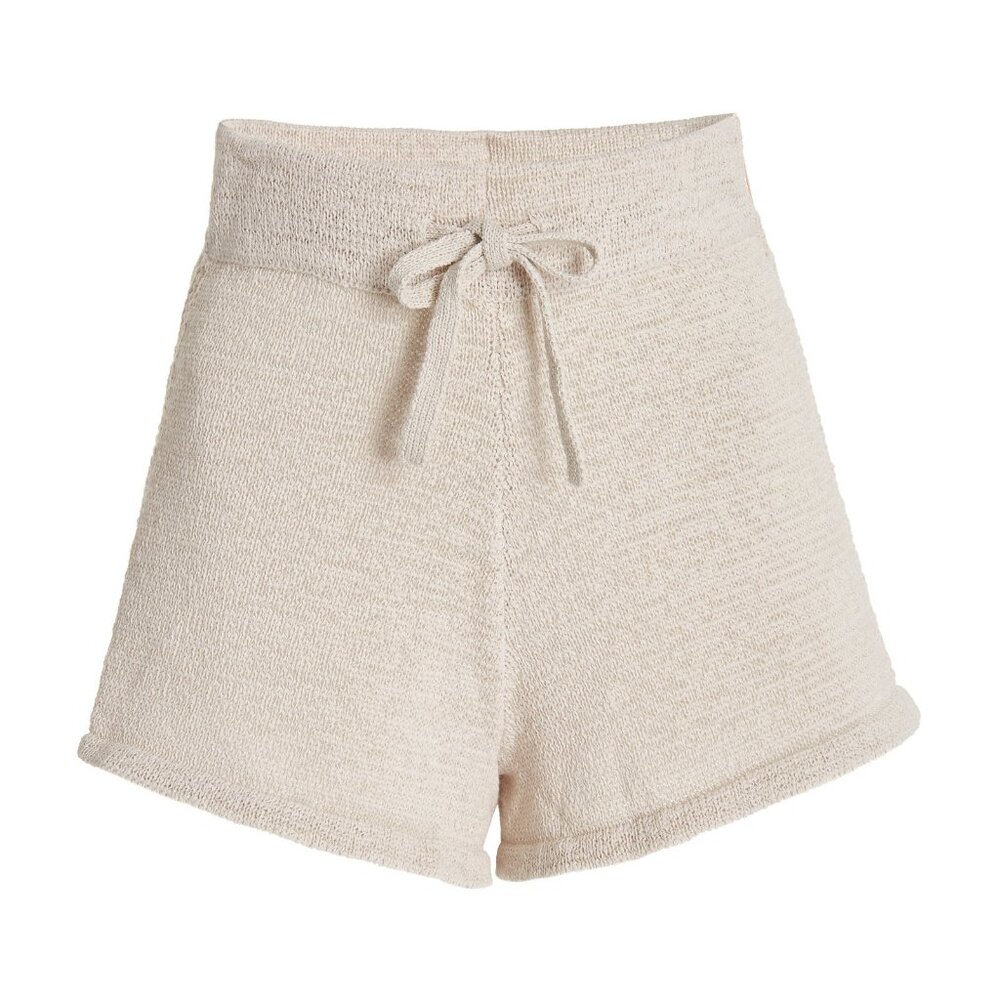 Cult Gaia, Mikeah Cotton-Blend Knit Shorts | Size: S
